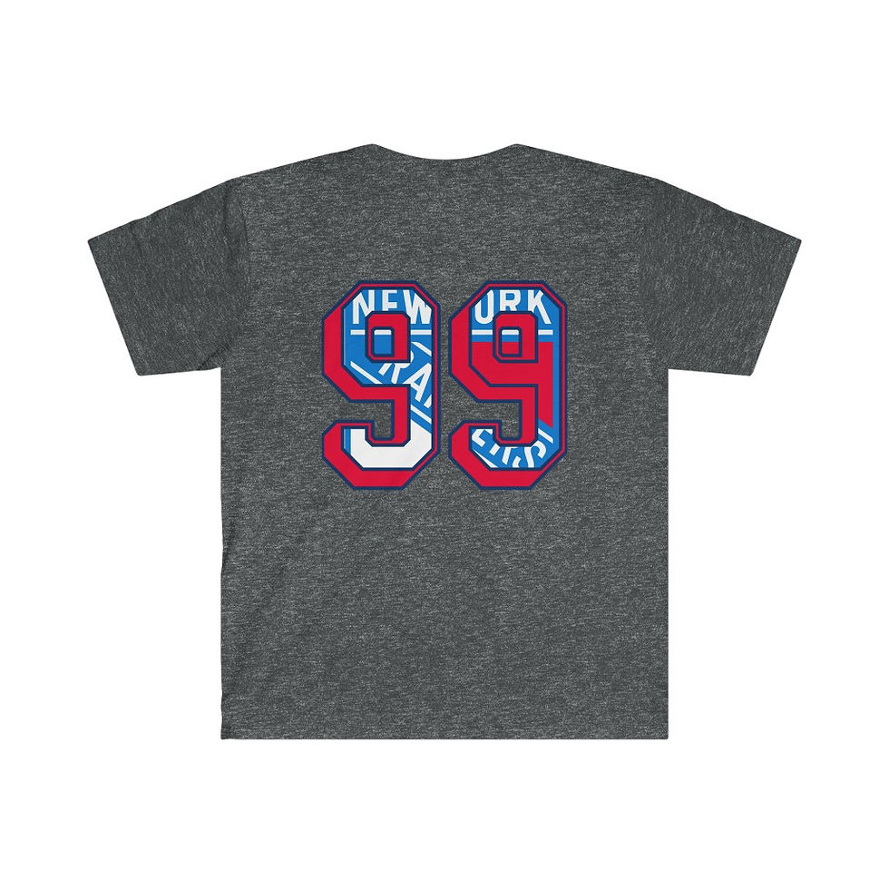 Thumbnail: T-Shirt - NYC - Number 99 - Red Border