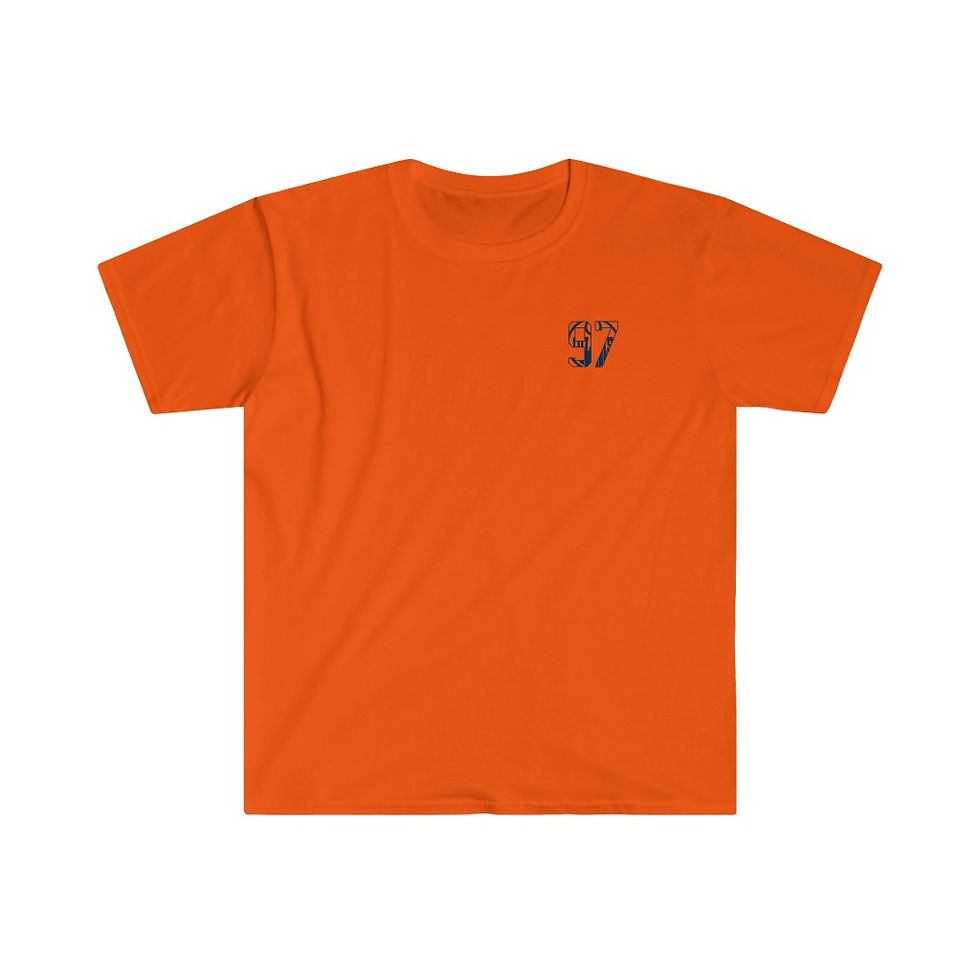 Thumbnail: T-Shirt - Edmonton - Number 97 - Blue Border