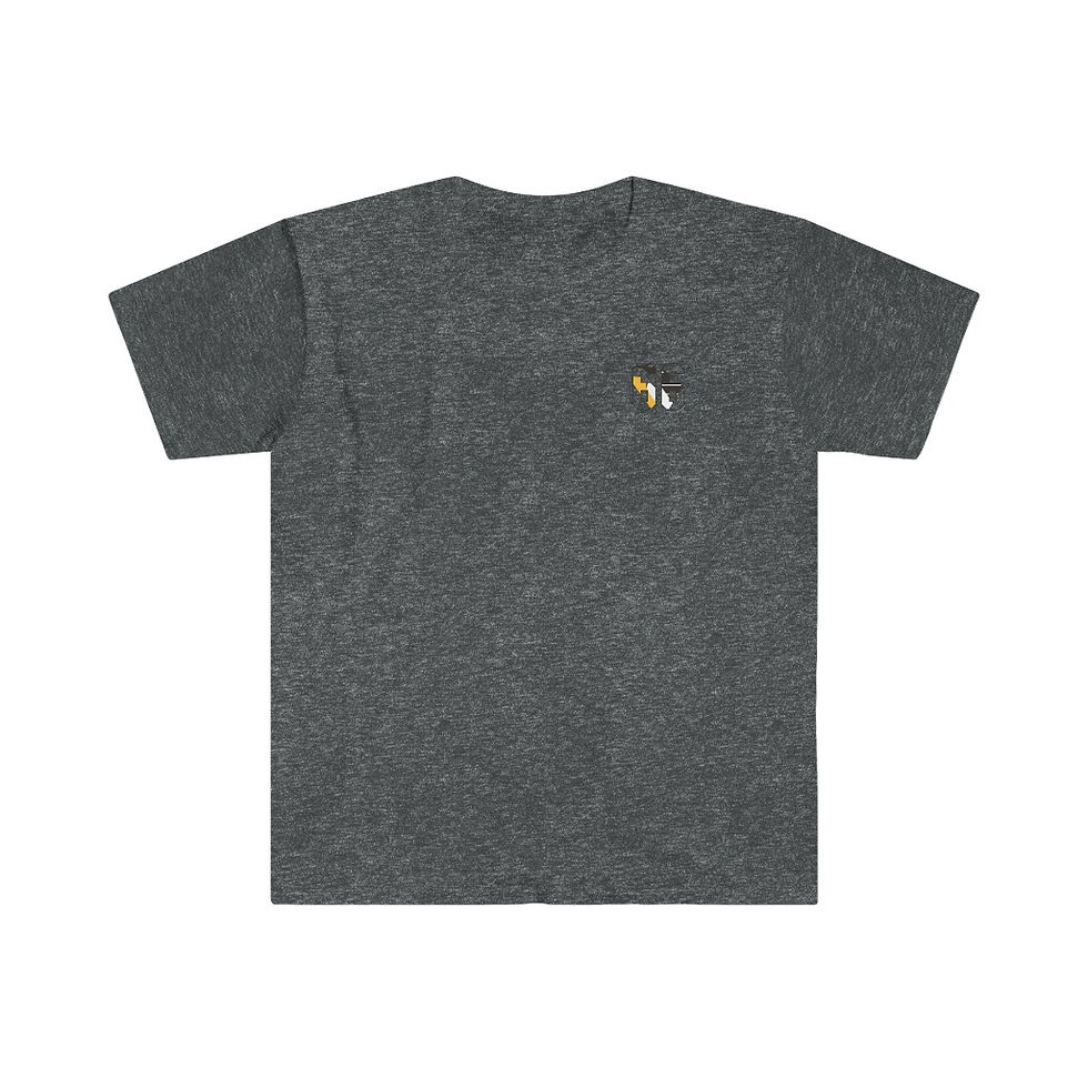 Thumbnail: T-Shirt - Pittsburgh - Number 66 - Black Border