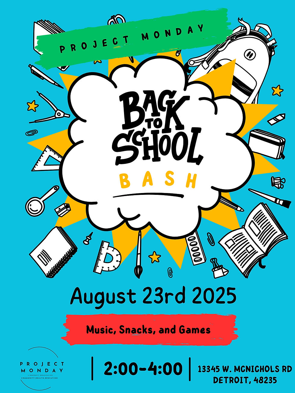 Back to school bash