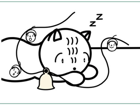 냥이 목에 방울을?