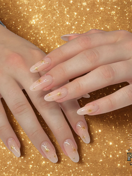acrylic nails nude set best nail salon downtown chicago premier nails

