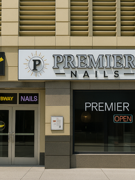 premier nails nail salon downtown chicago storefront