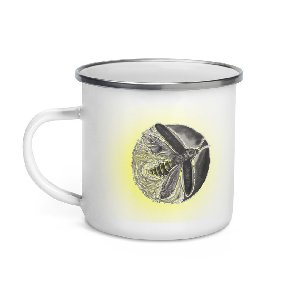 Thumbnail: Jolt, lit ~ Enamel Mug