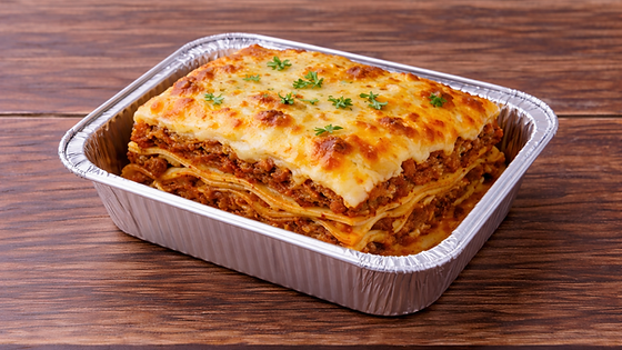 The lasagne