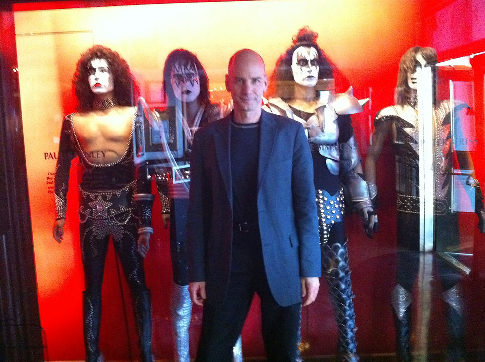 (Sorta) With The Rock Band "Kiss"