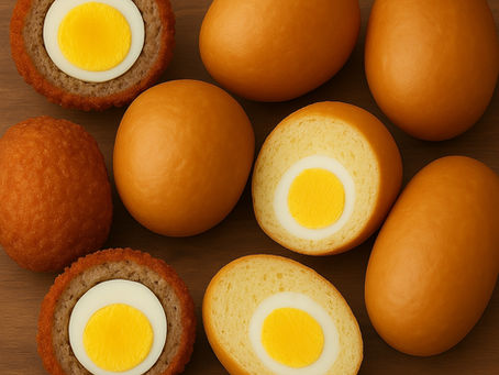 Egg-cellent Battle: Scotch Eggs Take on Nigerian Egg Rolls