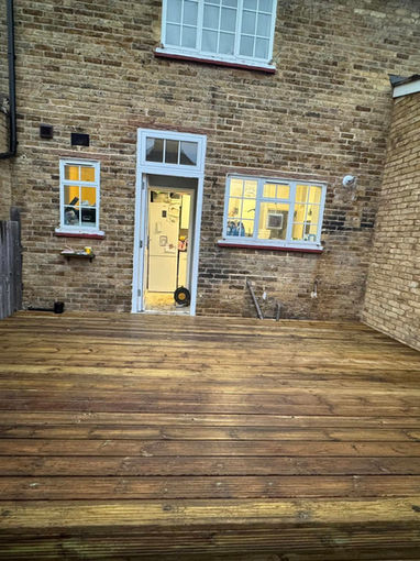 Decking finished