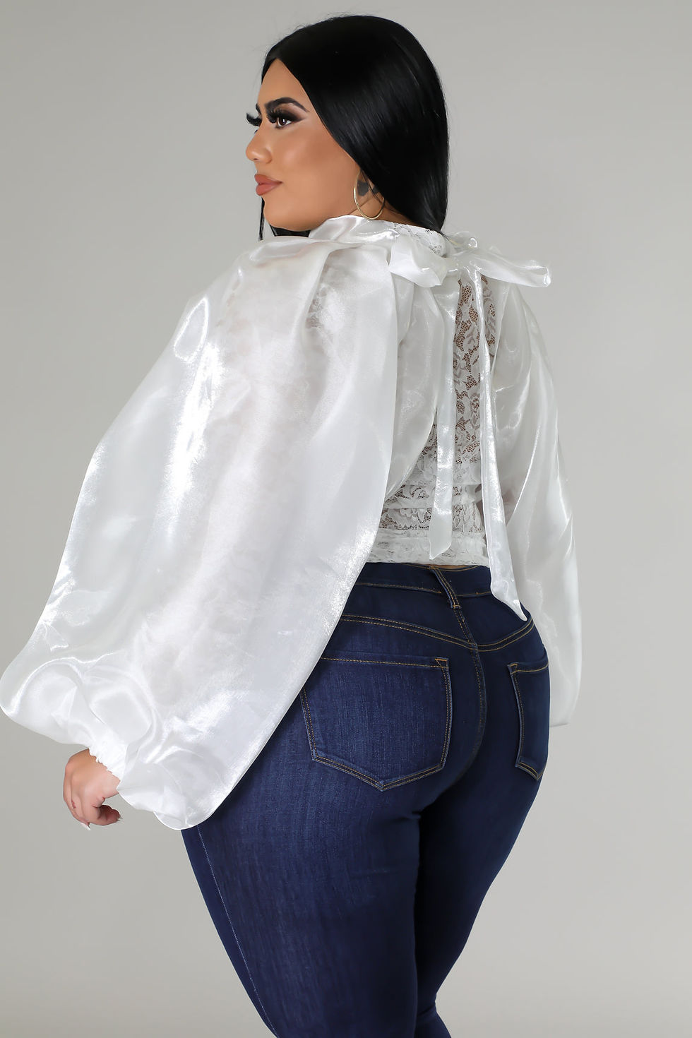 Thumbnail: 2 Piece Allure Cloud Blouse Plus Size