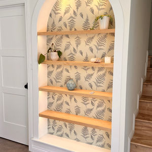 Custom Arched Shelf