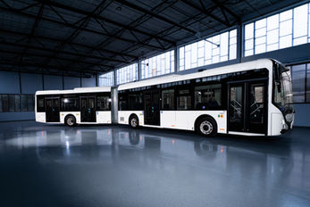 Ikarus 180e electric city bus 