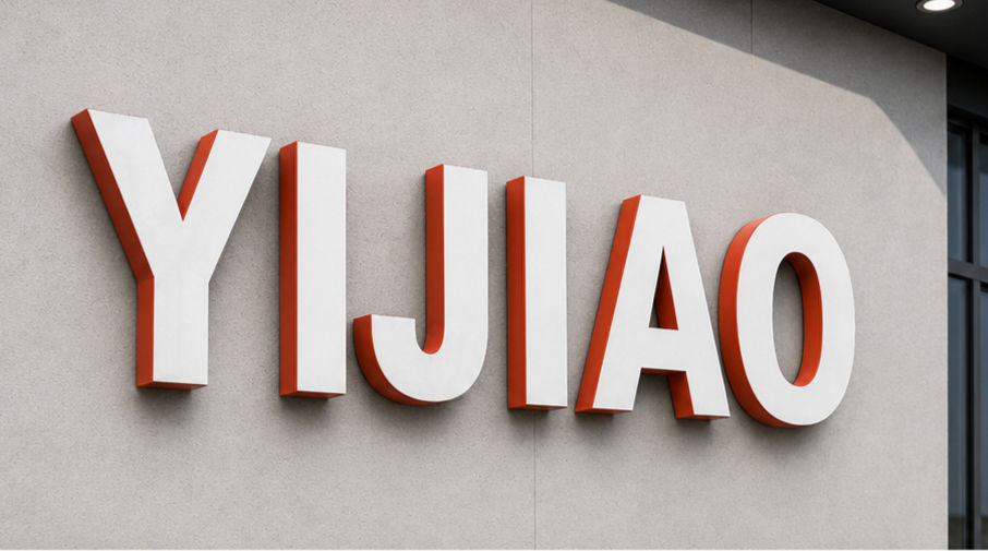 Direct wall mounting method for LED channel letters on solid walls