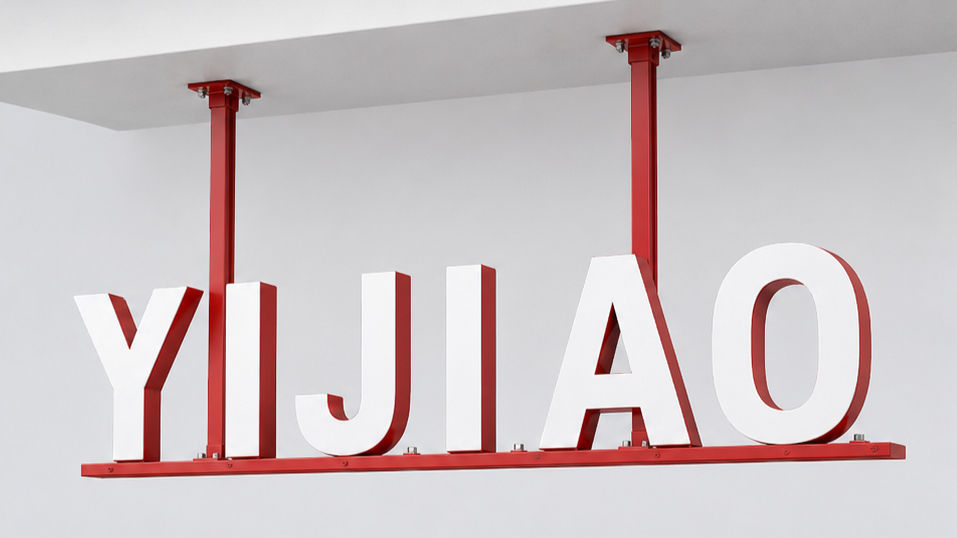 Platform canopy or bracket mounting method for LED channel letters