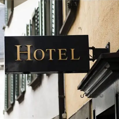 Hotels and apartments
