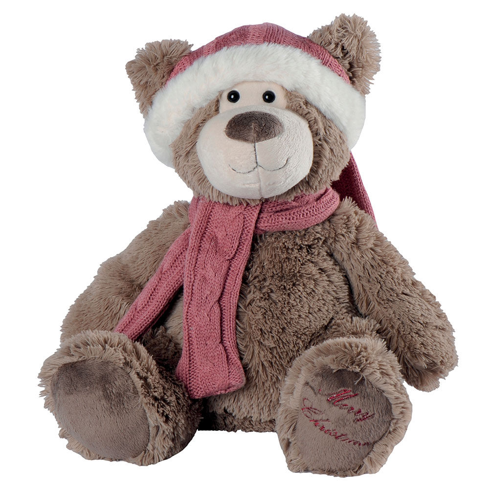 Peluche Ours ASULF Merry Christmas Louise Mansen 40 cm