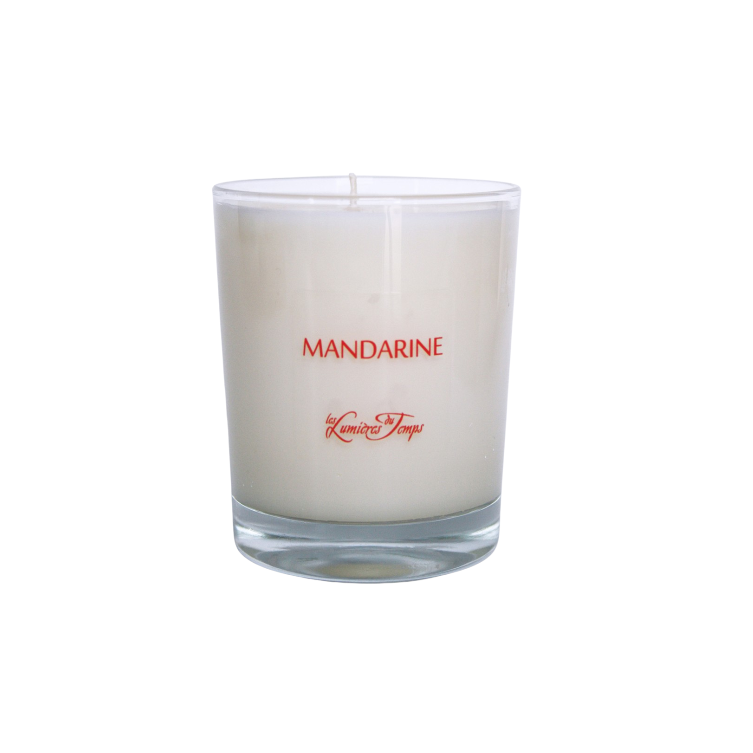 Bougie Végétale 180g MANDARINE - LES LUMIERES DU TEMPS 55H