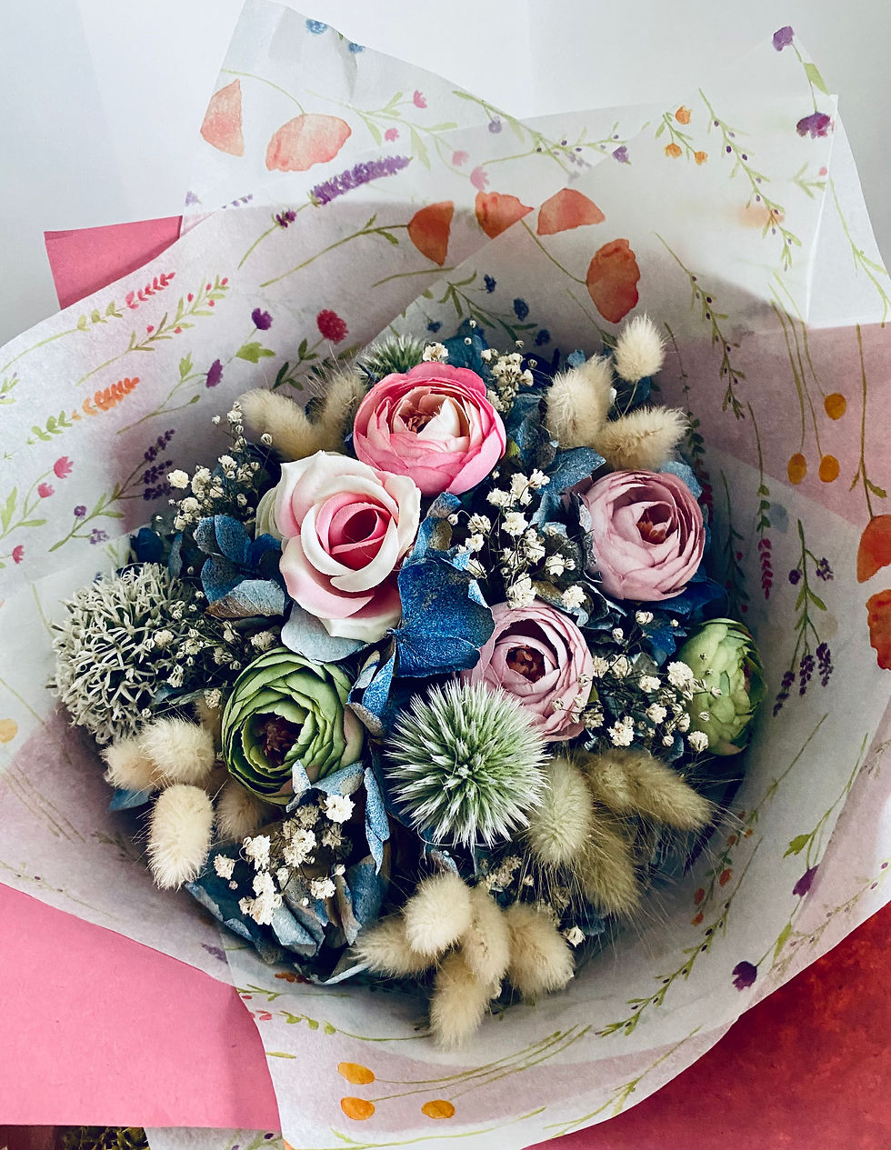 Thumbnail: Everlasting Valentine’s Posy front view