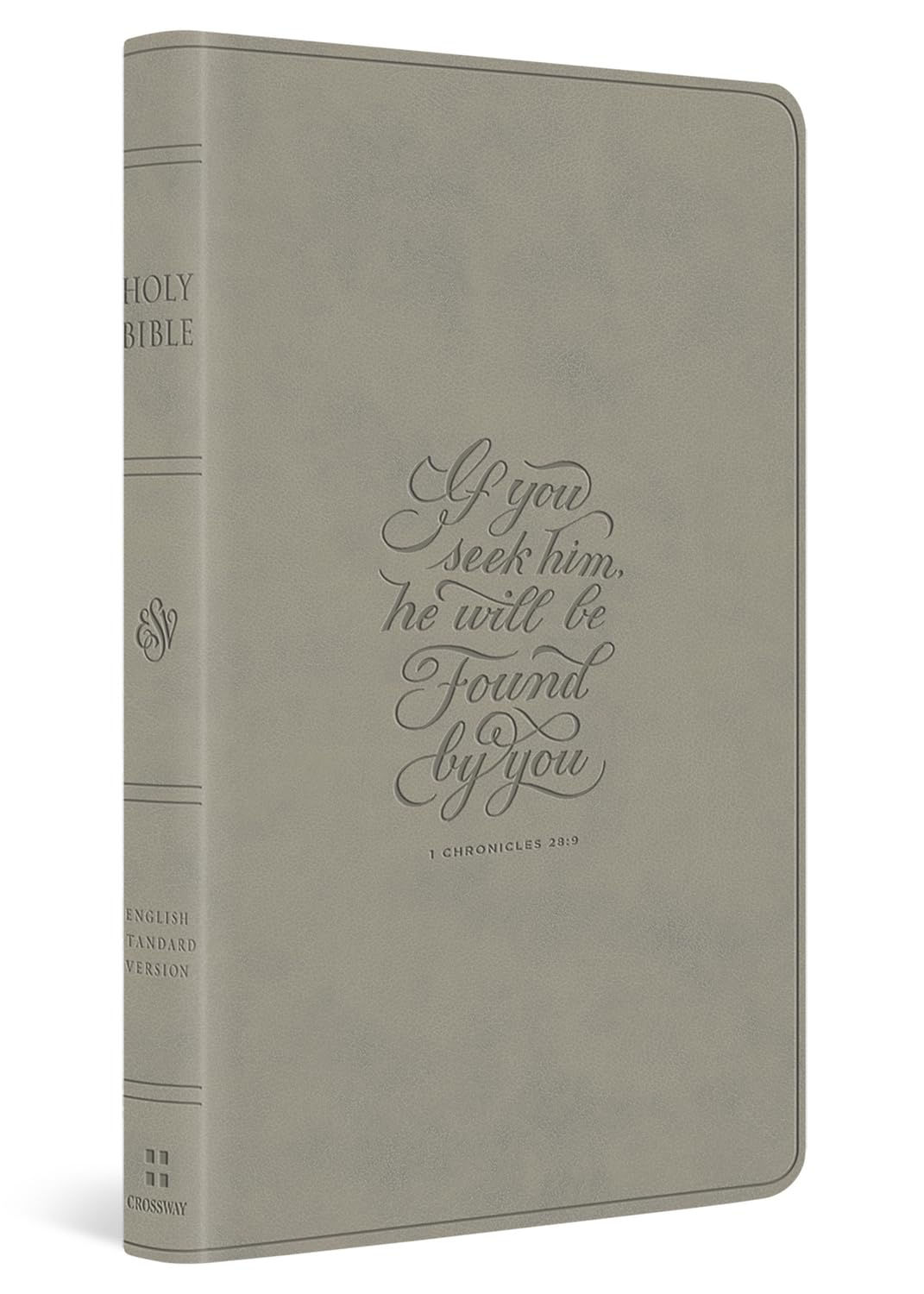 ESV LARGE PRINT VALUE THINLINE BIBLE STONE