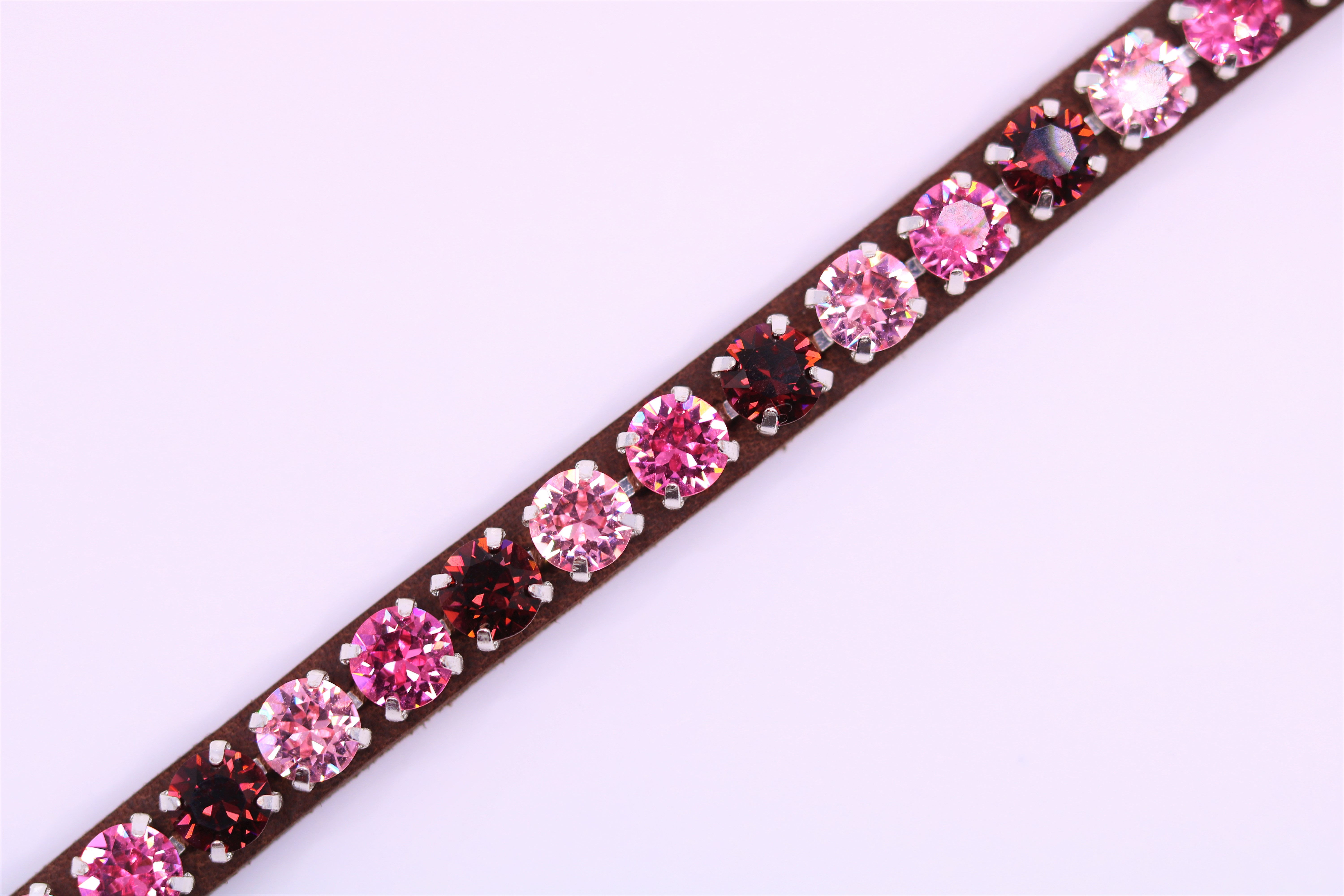 Strass Einohr "Rose"