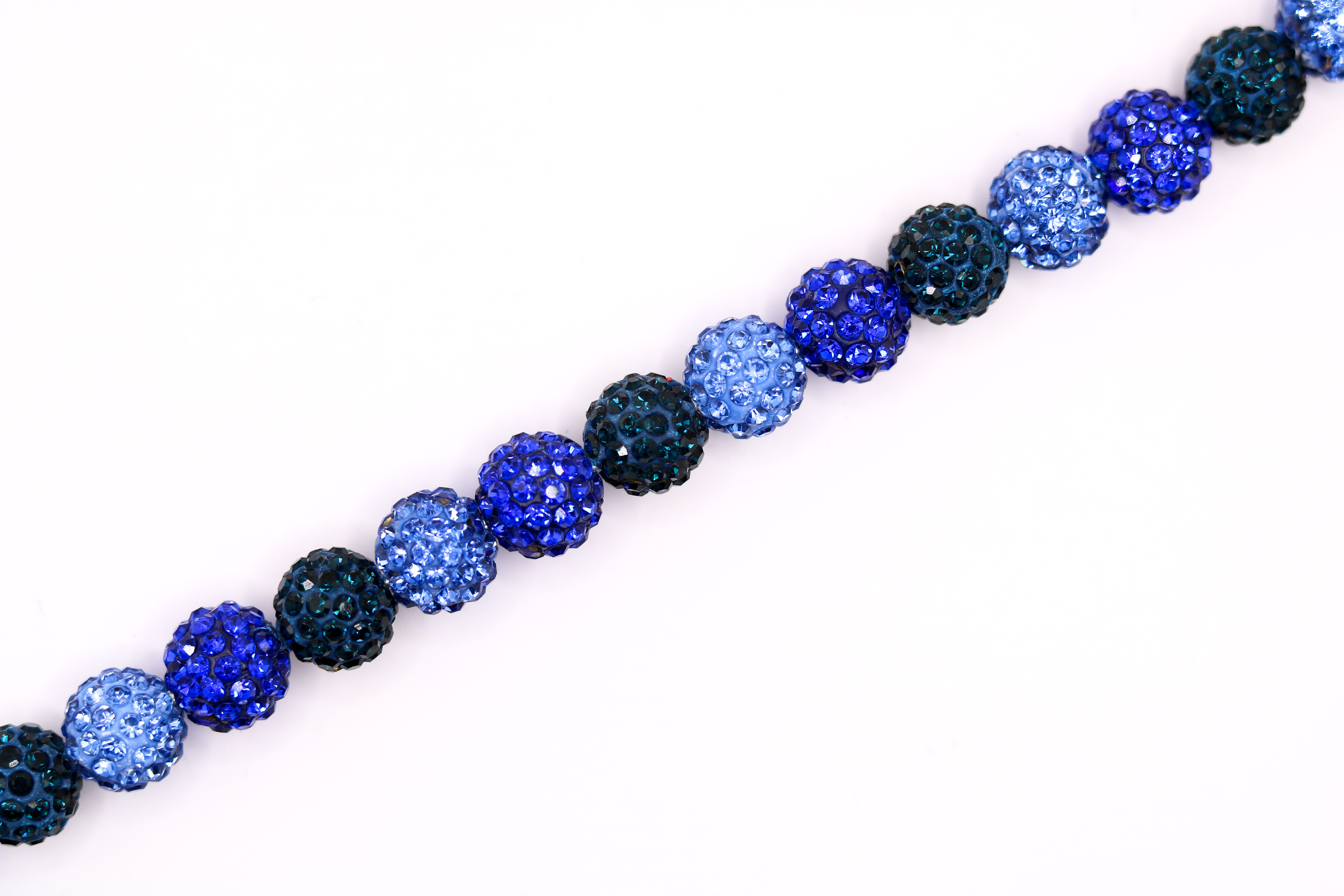 Glitzer Einohr Royalblau