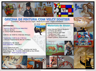 Oficina de Pintura com Velcy Soutier