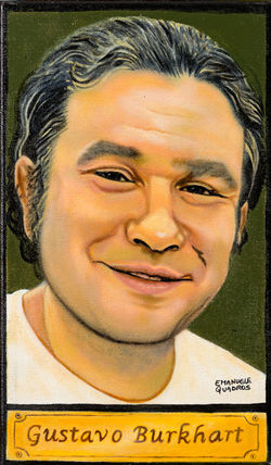 "Retrato de Gustavo Burkhart"