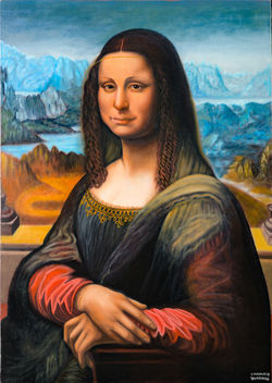 “Reinterpretazione di GIOCONDA”