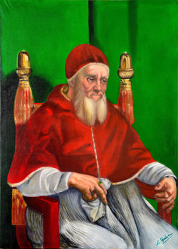 “Reinterpretazione di PAPA GIULIO II”
