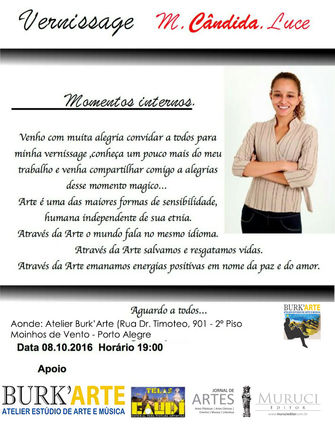 Vernissage de Maria Cândida