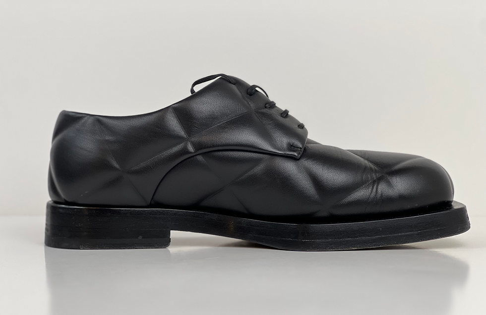 Thumbnail: Bottega Veneta- Padded Leather Loafer