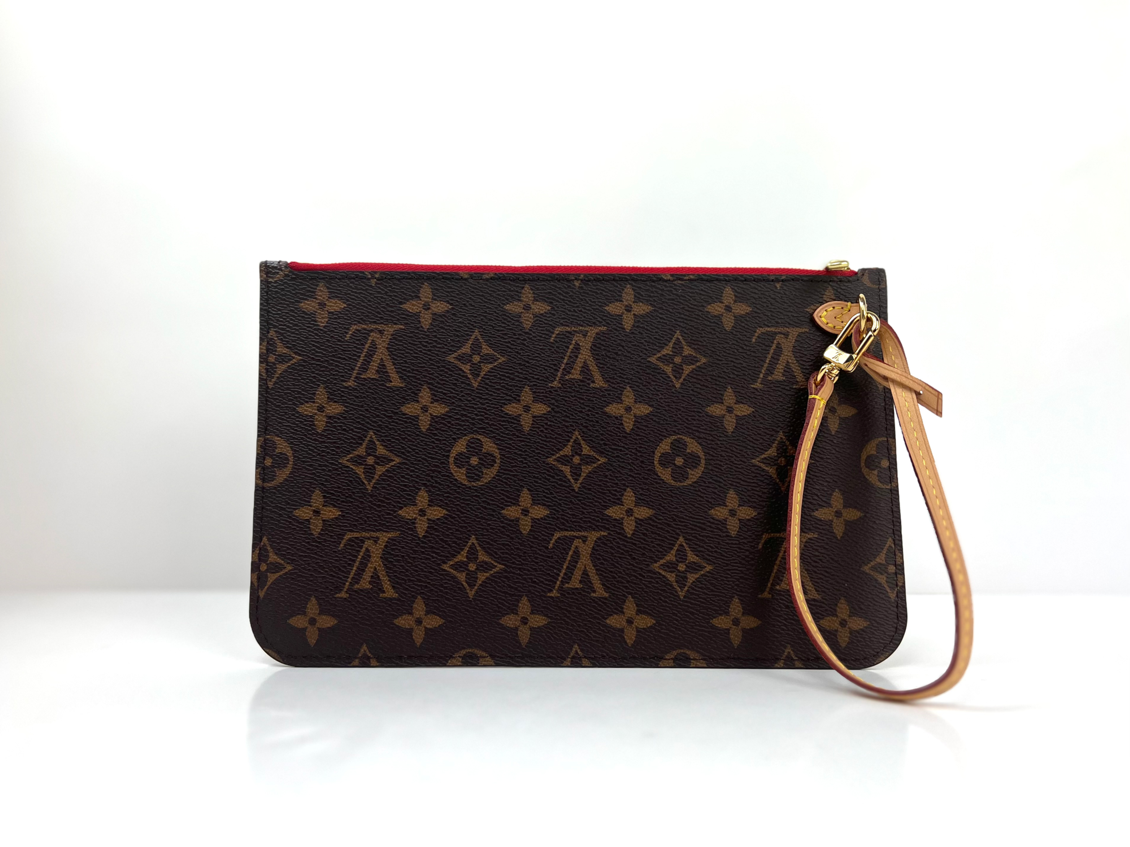 Louis Vuitton Monogram Neverfull MM GM Pochette Cherry