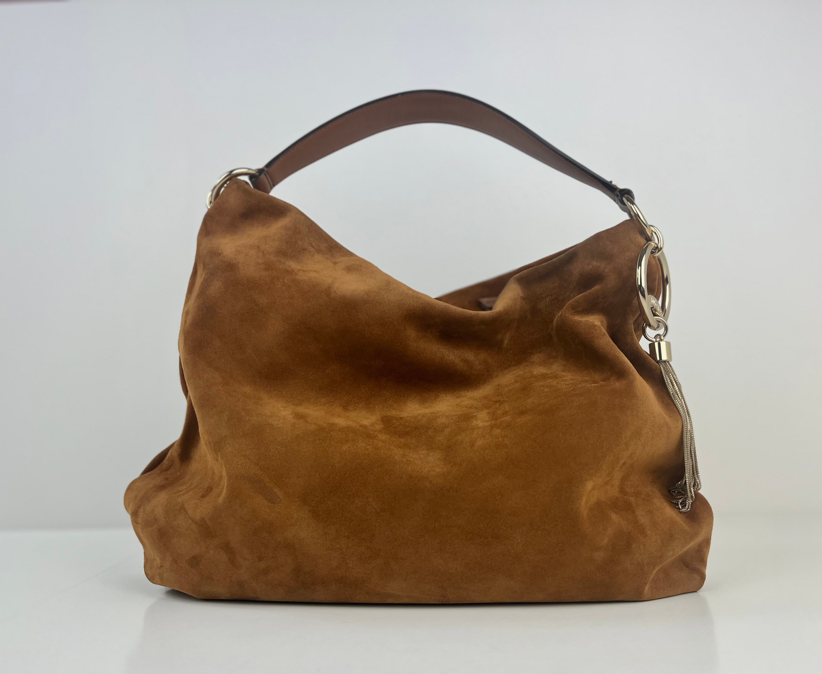 Jimmy Choo Ana Hobo Suede