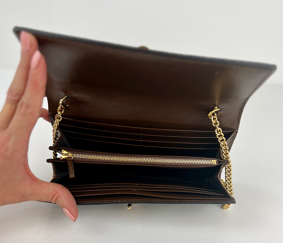 Thumbnail: Gucci Jackie 1961 Chain Wallet