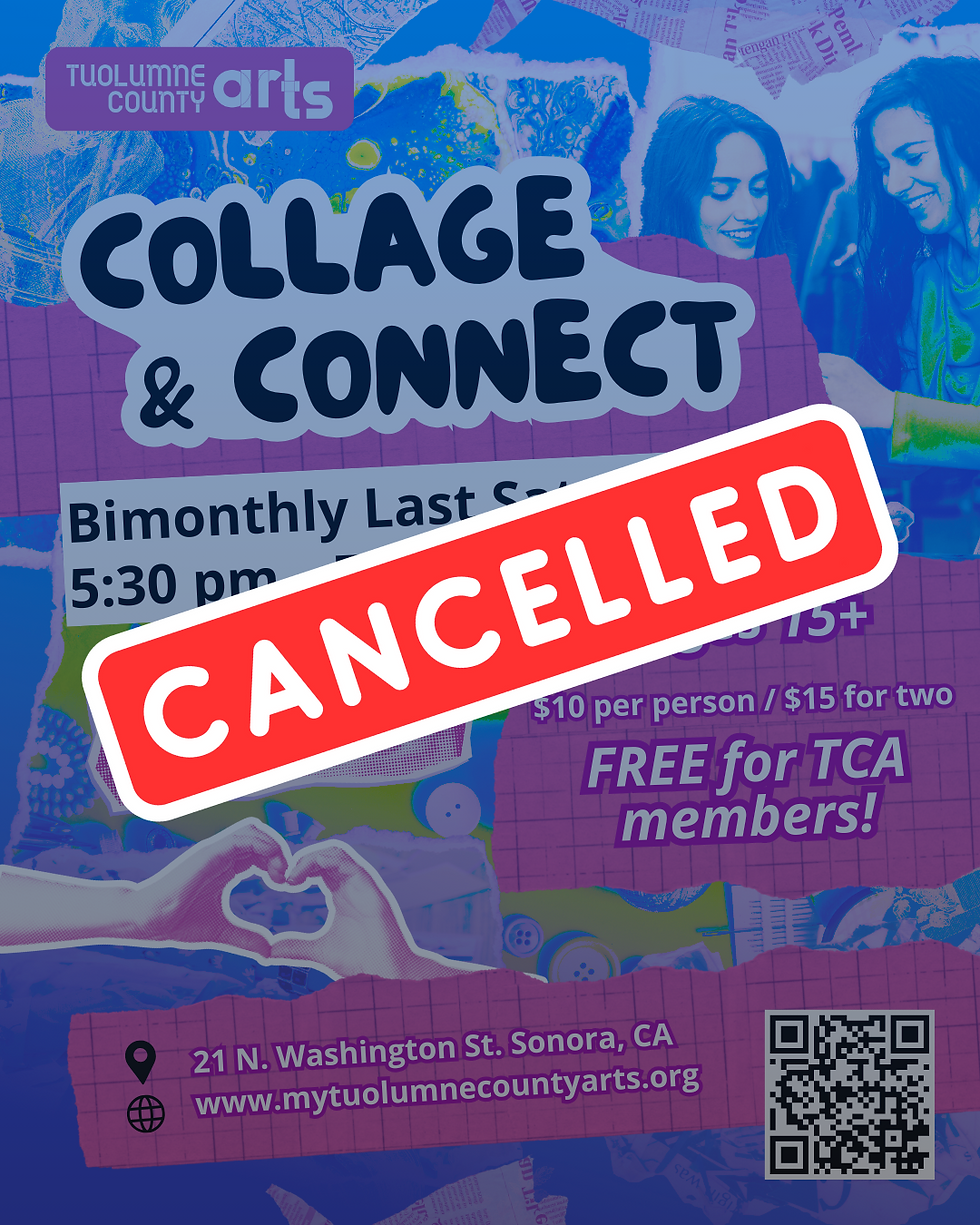 [CANCELLED] Collage & Connect