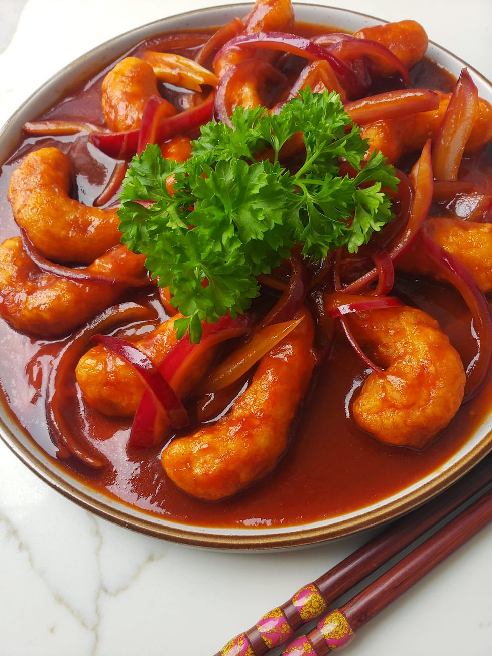 Prauns in Cantonese Sauce Kay Kay Food UK