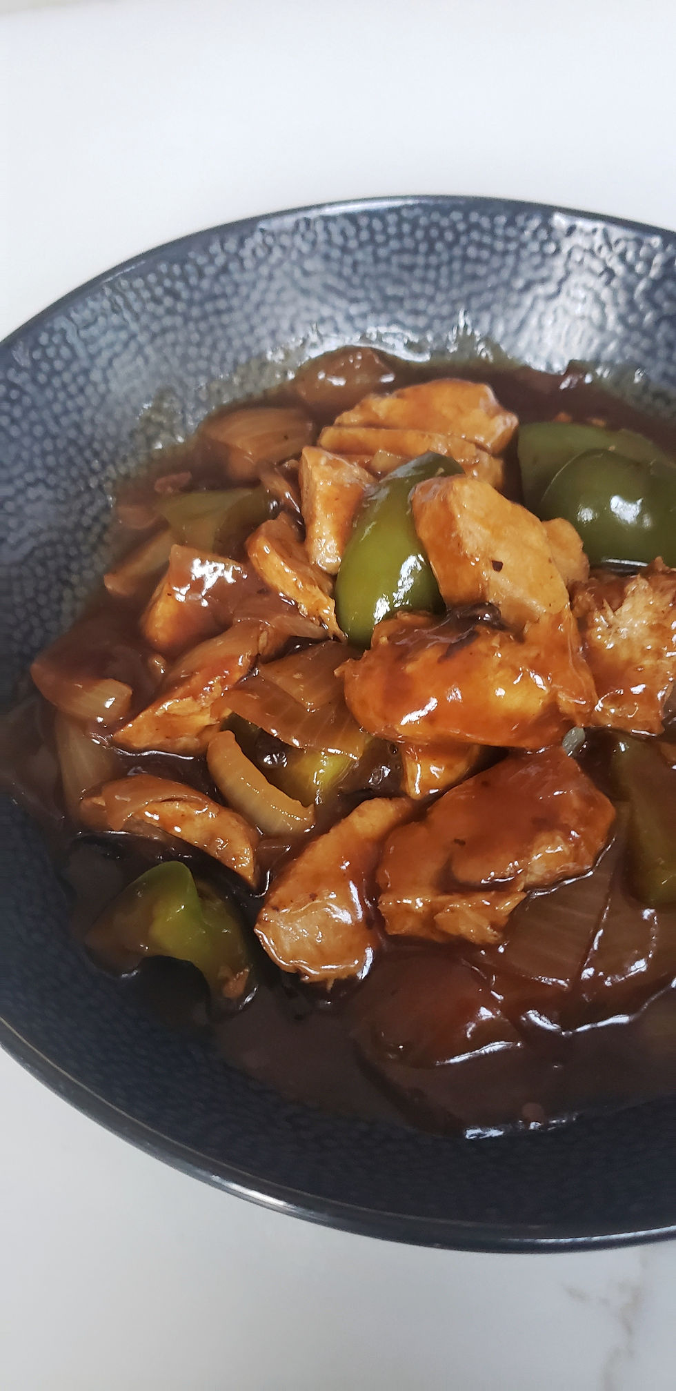 Chick'n in Black Bean Sauce