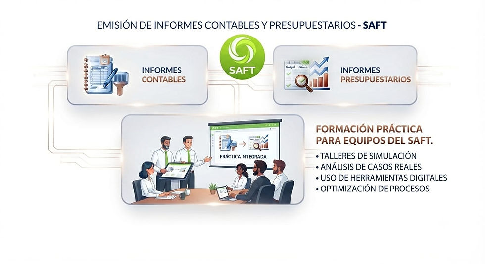Asistencia técnica a alcaldías en informes y formación SAFT.