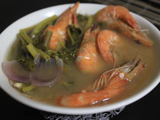 What's for dinner: Sinigang na Hipon (Sour Shrimp soup)