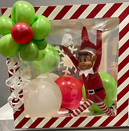 elf arrival balloon