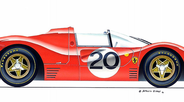 【Red Line】Ferrari 330 P3 n°20 #RL2 ck-modelcars-video: Ferrari 330 P3 #20 24h LeMans 1966 1:18