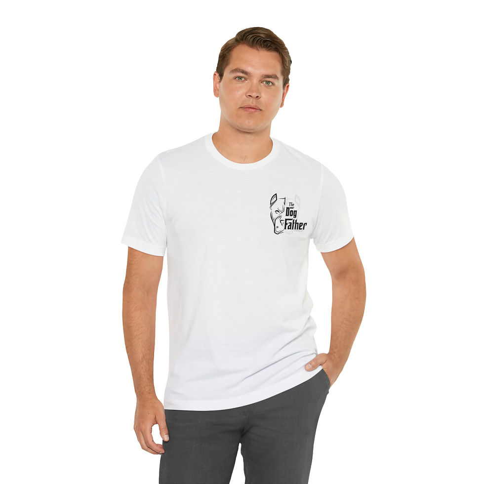 Thumbnail: DogFather Unisex Jersey Short Sleeve Tee