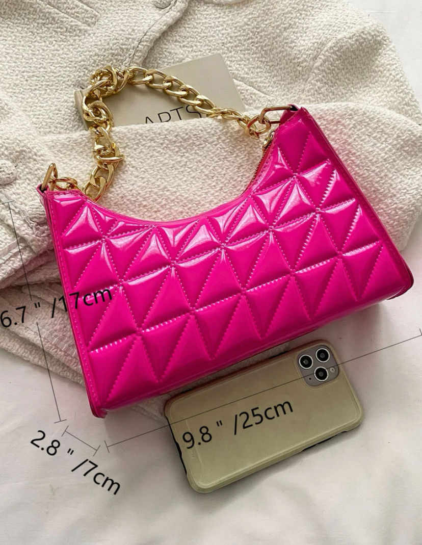 Thumbnail: ‘Rosy babe’ pink hand bag