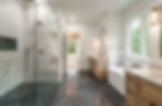 Master bathroom remodeling and new construction craftsmanship