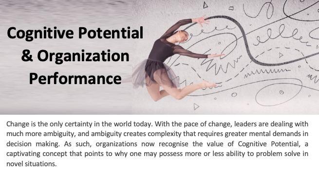 Cognitive Potential & Organization Performance