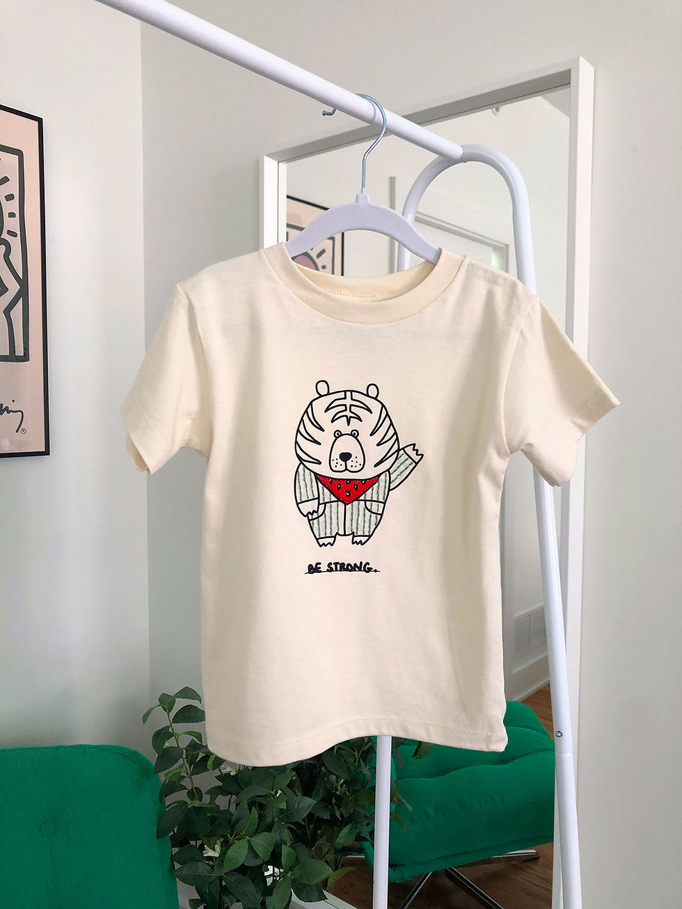 Thumbnail: T-SHIRT BUDDY TIGRE - BE STRONG