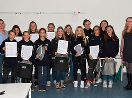 DJK ehrt U15 Mädchen