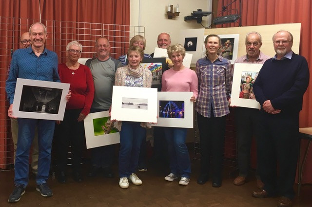 (L to R) - Peter Sillifant (back row), Ken Holland, Gwynneth Chubb, Howard Sheard, Barbara Ferrity (back row), Denise Searle, Nigel West (back row), Jackie Ridley, Judge Kay Wilson, Bob Kethro, Barry Holmes