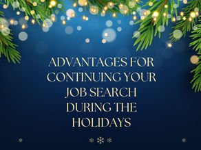 Is Job Searching During the Holidays a Good Idea?