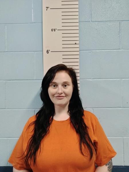 Brianna Marie Bense booking photograph following her arrest in Lincoln County.