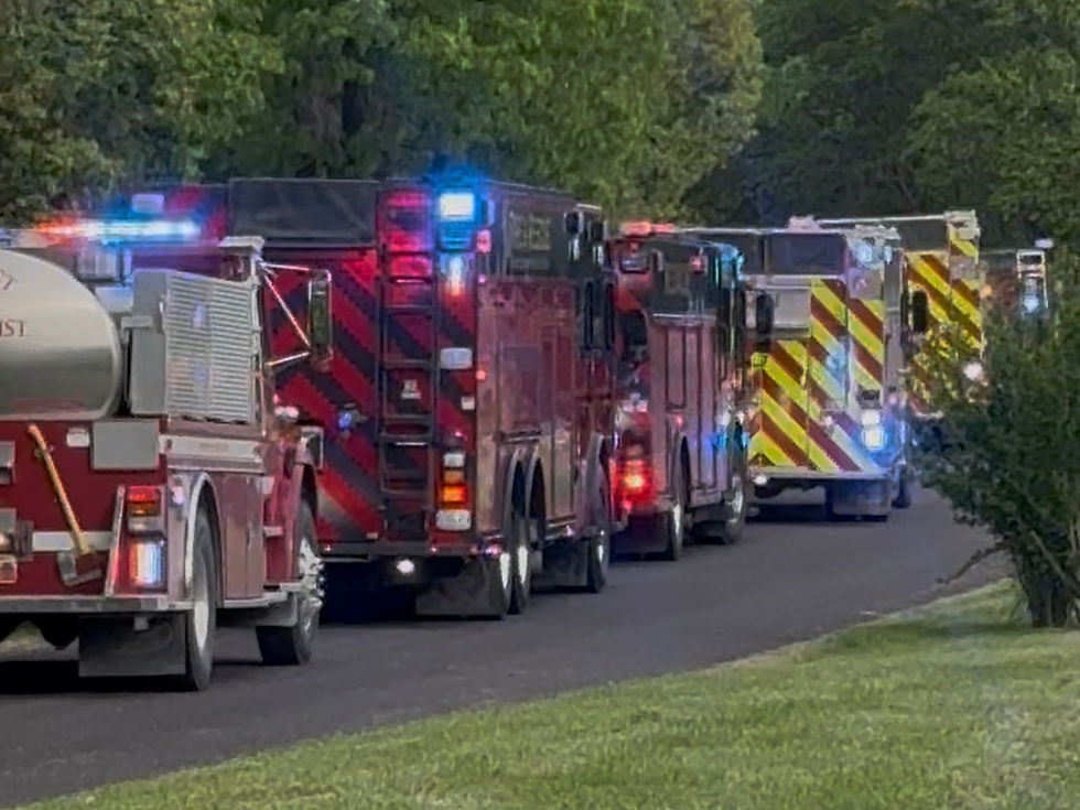 Multiple Structure Fire in Elsberry Involves Three Buildings, Road Closed Near Fox Run Rd